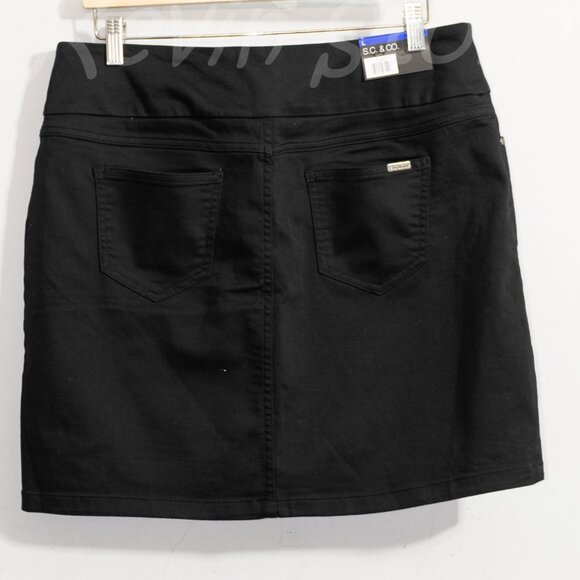 3 skorts size :L , Brand: S.C. & Co. Ladies' Denim , White, Blue , Black - Picture 7 of 14
